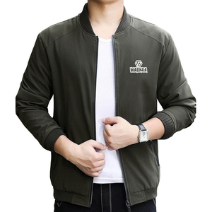 ออกแบบแจ็คเก็ตบอมเบอร์ผู้ชายของคุณเอง น้ำหนักเบา บริการ OEM แจ็คเก็ตฤดูหนาวสำหรับสวมใส่กลางแจ้งทุกวัน - Product Image 1