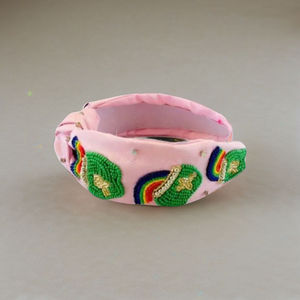 Nueva Diadema Hecha a Mano con Bordado y Cuentas para Fiestas, Eventos Deportivos y Regalos Festivos - Última Tendencia en Accesorios para el Cabello - Product Image 4