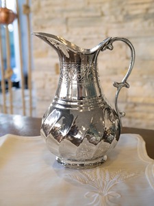 Carafe à eau en cuivre personnalisée avec logo, finition laquée, vente en gros - Product Image 3