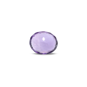 Loose Amethyst Gemstone 6.3 Carat Oval Cut 4x6mm for Fine Jewelry - Product Image 2