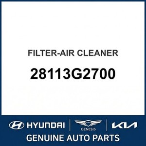 Nouveaux filtres à air IONIQ 28113G2700 - Product Image 1