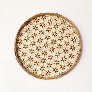 Luxury wall <b>basket</b> open weaving bamboo <b>trays</b> high quality crafted <b>tray</b> for home hotel decor - Product Image 6