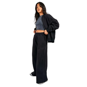 ชุดวอร์มซิปผู้หญิงขายส่ง โลโก้สั่งทำได้ คุณภาพสูง ชุดออกกำลังกาย ฤดูใบไม้ร่วง ฤดูหนาว ชุดกีฬา โรงงานผู้ผลิต - Product Image 1