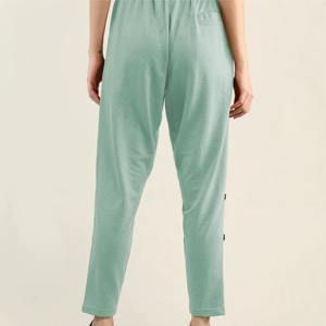 Pantalon cargo femme, ensemble décontracté et sportswear uni pour femme, pantalon zippé et jogging pour la saison printanière, vente en gros - Product Image 5
