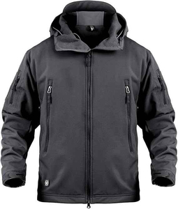 <b>Rain</b> <b>Jacket</b> Lightweight Outdoor Waterproof Clothing Comfortable Breathable Design Durable Fabric For Travel Hiking Camping - Product Image 2