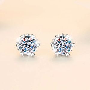Premium Quality Moissanite <b>Stud</b> <b>Earrings</b> Elegant Solitaire <b>Earrings</b> For Wedding Engagement And Daily Fashion - Product Image 4