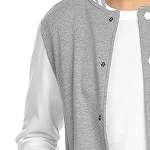 Vestes pour hommes, veste chaude en véritable cuir pour homme, veste softshell de qualité supérieure, veste varsity pour homme - Product Image 3