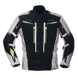 Men's Motorcycle <b>Racing</b> <b>Jacket</b> Full Sleeve Color Blocked Windproof Textile <b>Jacket</b> for All Seasons Adult Wear - Product Image 3