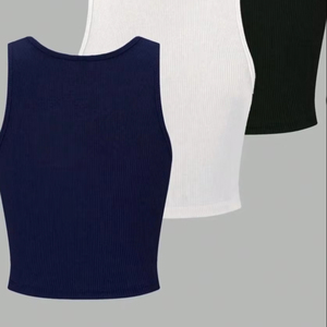 ลดราคาฤดูร้อน เสื้อผ้าผู้หญิง สไตล์ฤดูร้อน ทรงเข้ารูป กระชับรูปร่าง เหมาะสำหรับใส่ลำลอง คุณภาพดี ใส่ได้ทุกวัน ไอเทมสำคัญ - Product Image 1