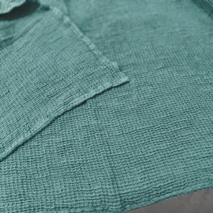 Serviette de bain Coast Luxe en tissu gaufré 100% coton, ultra douce, séchage rapide, serviette de qualité supérieure - Product Image 3