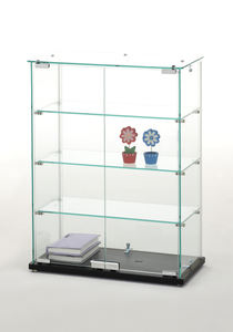 Elegante Vitrina Moderna Minimalista de Vidrio Templado de Alta Transparencia, Mueble para el Hogar, Sala de Estar, Entrada, Hotel - Product Image 4
