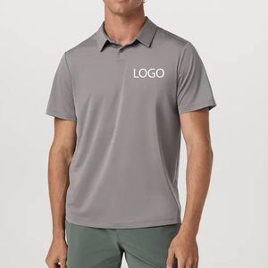 Modern T Shirt Loose Fit Casual Style 2026 /Turn <b>Down</b> Collar High Quality OEM Service Stylish Design Trendy Modern Fashion Men - Product Image 1