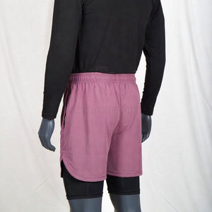 New Arrival Premium <b>Long</b> Length <b>Men</b> Awrah <b>Shorts</b> With Adjustable Drawstring Waist Side Pockets For Daily Wear - Product Image 4