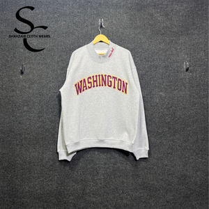 Sudadera Personalizada Unisex con Cuello Redondo, Tejido de Felpa de Algodón Ecológico de Alta Calidad, Estilo Urbano de Invierno, Talla Grande - Product Image 1
