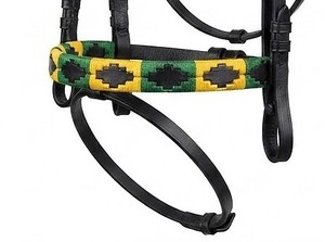 Brida de cuero para caballo tipo Polo con opciones de diseño y color personalizados, embalaje inteligente, se acepta OEM/ODM para tallas Full/Cob. - Product Image 2
