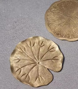 Elegant Metal Coaster Set Round Drink Mats Decorative <b>Table</b> <b>Protector</b> for Coffee <b>Table</b> Restaurant Hotel Bar Home Decor - Product Image 6