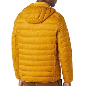 NEW 2025 Men's High Street Winter Jacket Stylish Custom Design Hooded Puffer <b>Bubble</b> <b>Coat</b> High Quality puffer jacket for men - Product Image 3