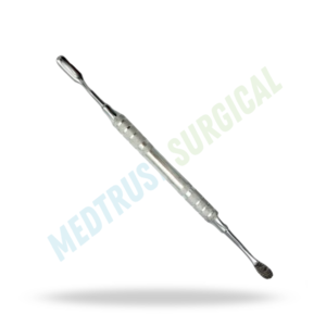 Lima de hueso de corte cruzado Miller Colburn 1X, instrumento quirúrgico ortopédico para modelado óseo - Product Image 4