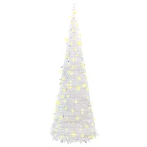 Árbol de Navidad Artificial con 50 Luces LED Blancas, 47.2 Pulgadas - Categoría de Productos de Luces Navideñas - Product Image 5