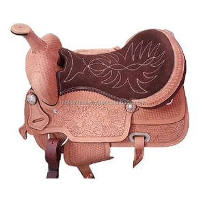 Silla de Montar a Caballo de Cuero Genuino Hecha a Mano para Equitación Western, Fabricada con Cuero de Roble Herman, Disponible en Todos los Tamaños - Product Image 2