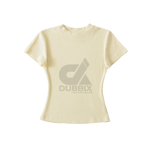 Nouveaux T-shirts courts pour femmes, design tendance 2026, fabrication pakistanaise, séchage rapide, respirants - Product Image 1