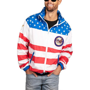 Chaqueta Cortavientos - Chaqueta Cortavientos con Capucha Estilo Retro de los 80 y 90 - Product Image 1