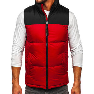 Custom Undershirt Sleeveless Duck <b>Down</b> Blank Puffer Vest Men Duck Man Jacket <b>Down</b> Puffer Vest Plus Size Men's Vests - Product Image 3
