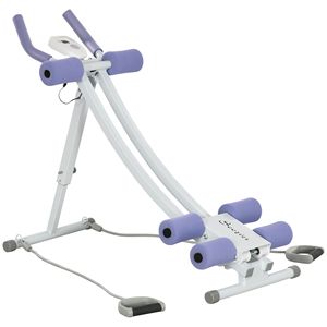 Sistema Pieghevole per Palestra Domestica con Angolo Regolabile, Attrezzatura per Addominali con Bande di Resistenza per Esercizi di Core e Addome - Product Image 1