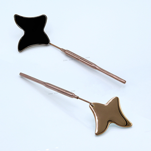 กระจกขนตาผีเสื้อพร้อมที่จับกระจกมองตาแบบผีเสื้อทนทาน - Product Image 3