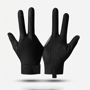 Guantes de Snooker al por Mayor para Hombre, de la Mejor Calidad, Ligeros, Duraderos, Antideslizantes, de 3 Dedos, Transpirables, de Color Sólido, Unisex - Product Image 2