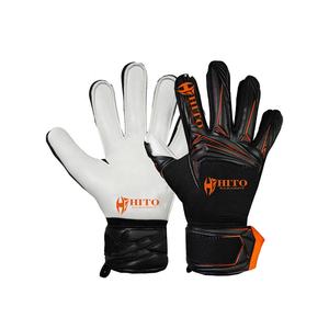 การพิมพ์ลายแบบ BackHand Sublimation และการติดต่อแบบ Palm Contact ด้านหน้า พร้อมสายรัดยางยืด Letax คุณภาพสูง ถุงมือผู้รักษาประตูมืออาชีพ - Product Image 1