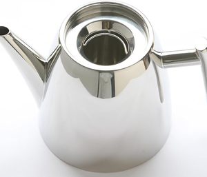 <b>Stainless</b> <b>Steel</b> Eco-Friendly Tea Coffee Pot Lid Handle Classic Serving Kettle Premium Design Mirror Finish Hotel Restaurant Home - Product Image 5
