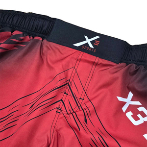 2026 Lightweight MMA Shorts Men Casual Eco-Friendly Quick Dry Anti-Wrinkle Breathable <b>Elastic</b> Waist Solid Sports Kickboxing BJJ - Product Image 3