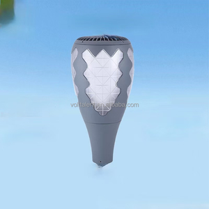 Lámpara LED de Jardín para Exteriores, Iluminación de Caminos, Ideal para Paisajismo y Decoración de Parques, Caminos, Anillo Redondo, Piñón - Product Image 2