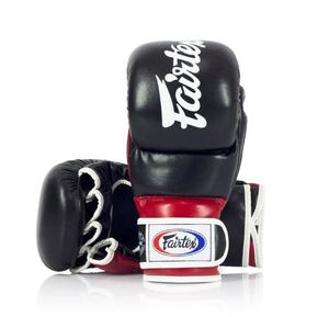 ถุงมือ MMA คุณภาพเยี่ยม สำหรับการฝึกซ้อมและการแข่งขัน หนังพรีเมียม ระบายความชื้นได้ดี ปิดด้วยแถบตีนตุ๊กแก - Product Image 2