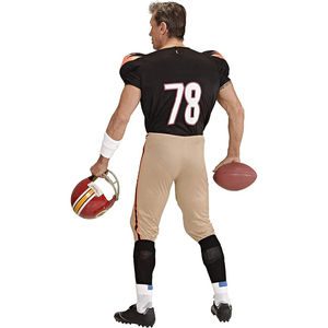Meilleures ventes : Uniforme de football américain grande taille léger à manches courtes, respirant, antibactérien, séchage rapide, service OEM - Product Image 3
