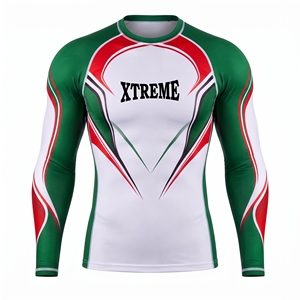 Rashguard de MMA y BJJ de Talla Personalizada, Equipo Deportivo, Rashguard de Artes Marciales, Proveedor de Rashguards, Equipo de Entrenamiento de Compresión - Product Image 1