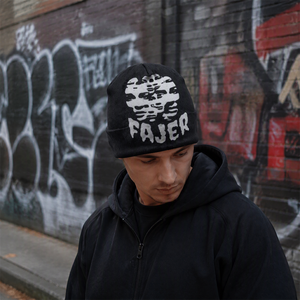 Gorro Fajer Negro de Acrílico para Invierno, Impresión por Sublimación, Estilo Urbano, Unisex para Adultos, 56-58CM - Product Image 6