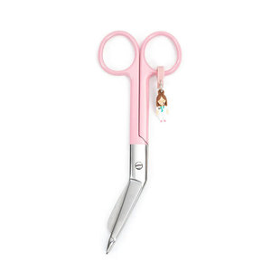 Tijeras para vendajes y apósitos diseñadas con punta de seguridad para evitar lesiones al quitar vendajes en el cuidado de pacientes y en cirugía. - Product Image 3
