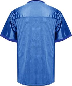 Camiseta de Fútbol de Malla Estampada para Hombre, Modelo 2026, Uniforme de Equipo Personalizado, Secado Rápido, Manga Corta, Cuello en V, Top Deportivo - Product Image 3