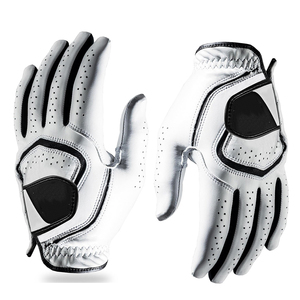 Full Finger Golf <b>Glove</b> <b>With</b> Elastic <b>Grip</b> Cuff Breathable Left Hand Right Hand Golf <b>Glove</b> <b>With</b> OEM Service - Product Image 1