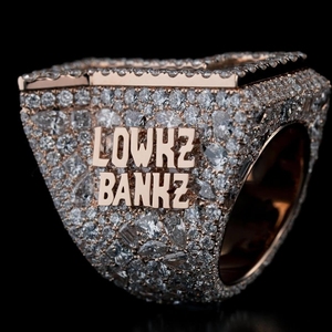Hip Hop Iced Out VVS Moissanite <b>Ring</b> 925 Sterling <b>Silver</b> Gold Plated Custom Pass Diamond Tester Luxury Jewelry for <b>Men</b> Gift - Product Image 5