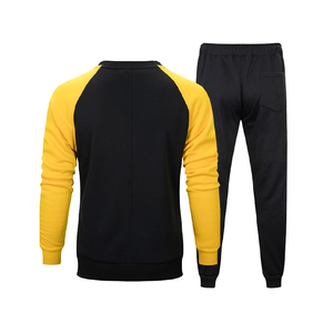 Conjunto de Sudadera y Pantalones Deportivos Casuales de Invierno para Hombre, Tallas Grandes, Diseño Personalizado, 100% Algodón, Transpirable y de Secado Rápido - Product Image 2