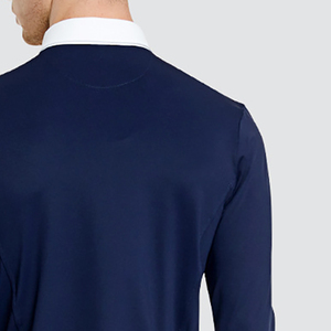 Chemises d'équitation pour femmes de haute qualité OEM, manches longues, sous-vêtement d'équitation en polyester et coton, personnalisables - Product Image 4