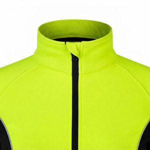 Service OEM, maillot de cyclisme pour femmes en couleur néon, vêtements de sport pour le vélo, 100% polyester, vente en gros de hauts de cyclisme - Product Image 3