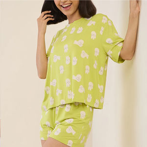 Latest Fashion Casual Wear Women T Shirt And Shorts <b>Sets</b> Plain Blank Solid Color Ladies Summer 2 Piece Cotton <b>Twin</b> <b>Sets</b> - Product Image 1