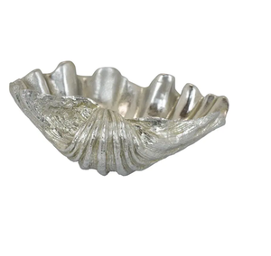 Bol de service décoratif en aluminium doré embossé fait main, écologique, pour la maison, la cuisine, la table à manger, les fêtes et les mariages - Product Image 4