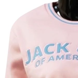 เสื้อสเวตเชิ้ตคอกลมแบบคัสตอม แจ็คแอนด์จิล ผ้าฟลีซเนื้อนุ่มพรีเมียม ปักโลโก้ แขนยาว สวมใส่สบายได้ทั้งชายและหญิง - Product Image 4