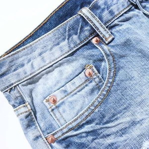 Pantalones Cortos de Mezclilla para Hombre, Lavado Claro, Cintura Media, Rotos, Desgastados, Casuales, de Verano, de Algodón, Pierna Recta, con Bolsillos - Product Image 3