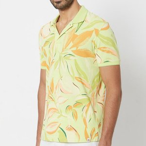 Chemises pour hommes entièrement personnalisées, durables, confortables, en tissu de qualité supérieure, meilleur prix, imprimées par transfert thermique, polyester/coton, séchage rapide, manches courtes - Product Image 3